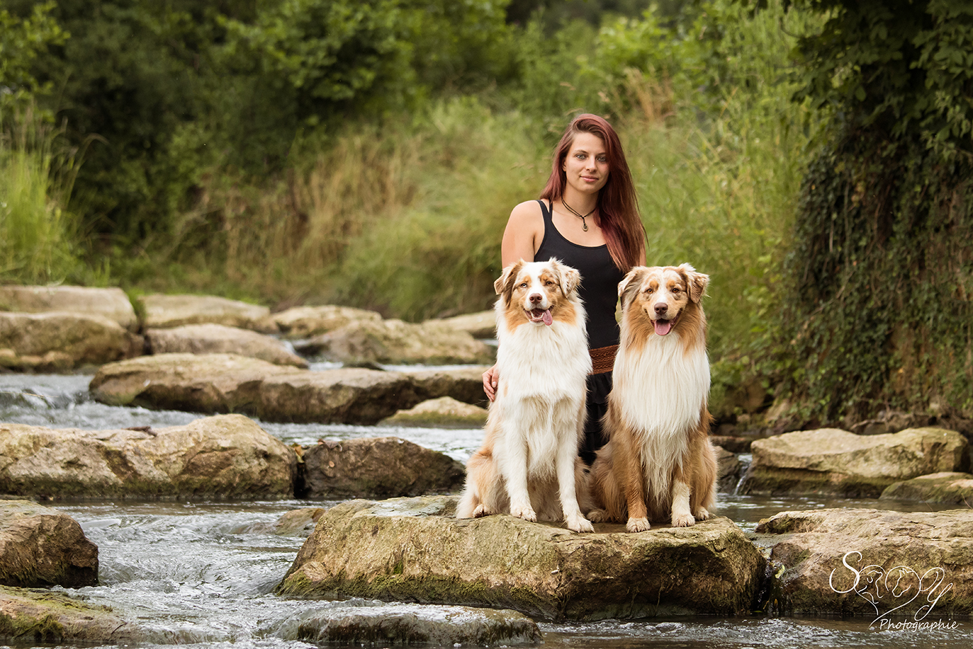 Steffi mit Shadow & Whisper